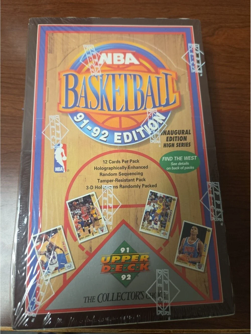 NBA 1991-92 Upper Deck Basketball High Series Sealed Box | 36 Packs